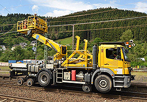 Oberleitungs-Spezialfahrzeug