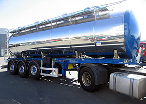 Lebensmitteltank-Trailer